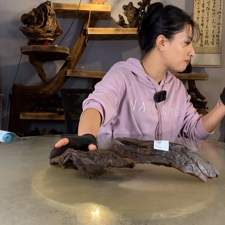 沧***桑天然云南紫柚木会黄水