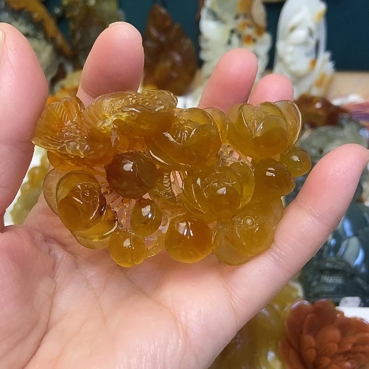 蛇纹石玉未镶嵌吊坠(赠链)