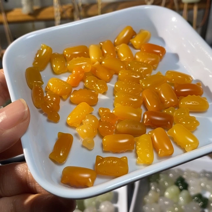 和田玉未镶嵌手链微瑕发二