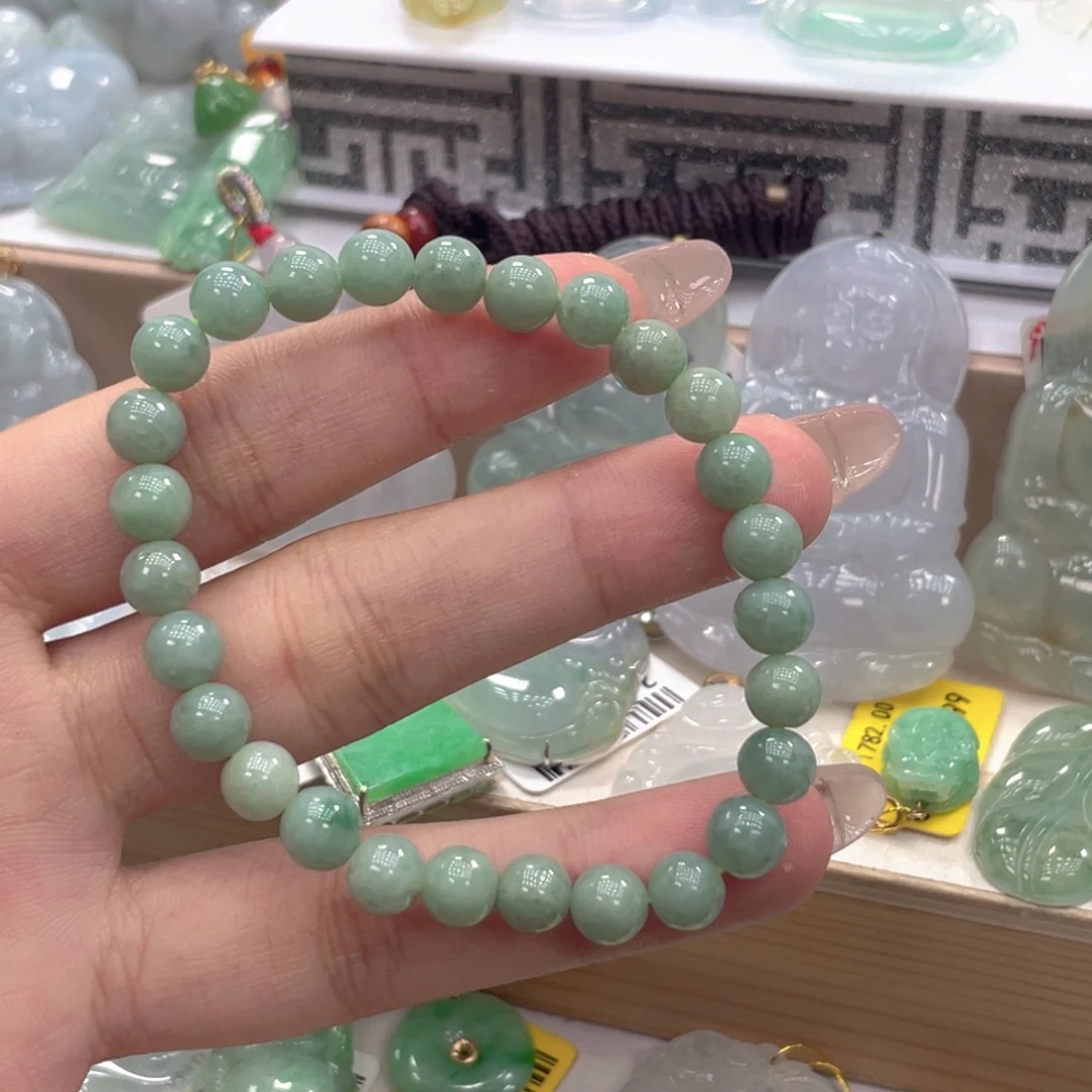S***S翡翠未镶嵌颈饰0000