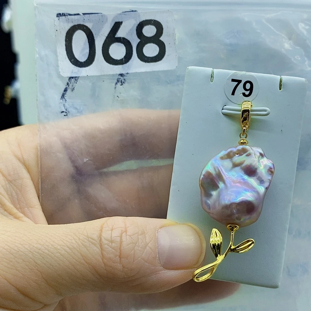 合金淡水珍珠颈饰