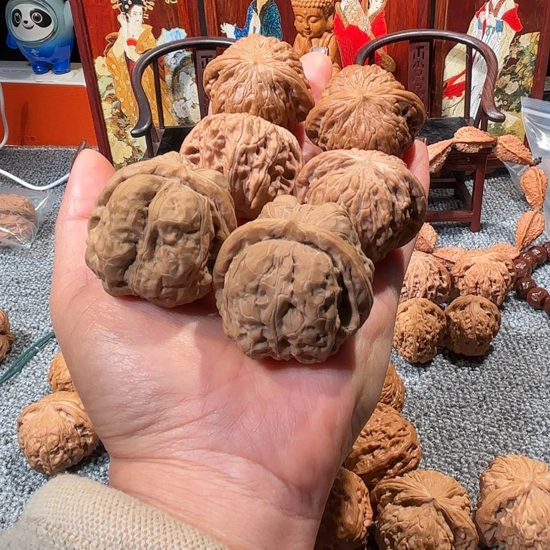 核桃文玩核桃三对