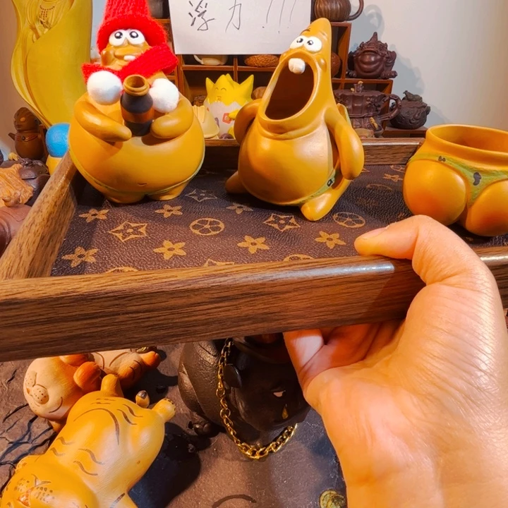 随***子茶壶拼配泥纯手工制作过程就是