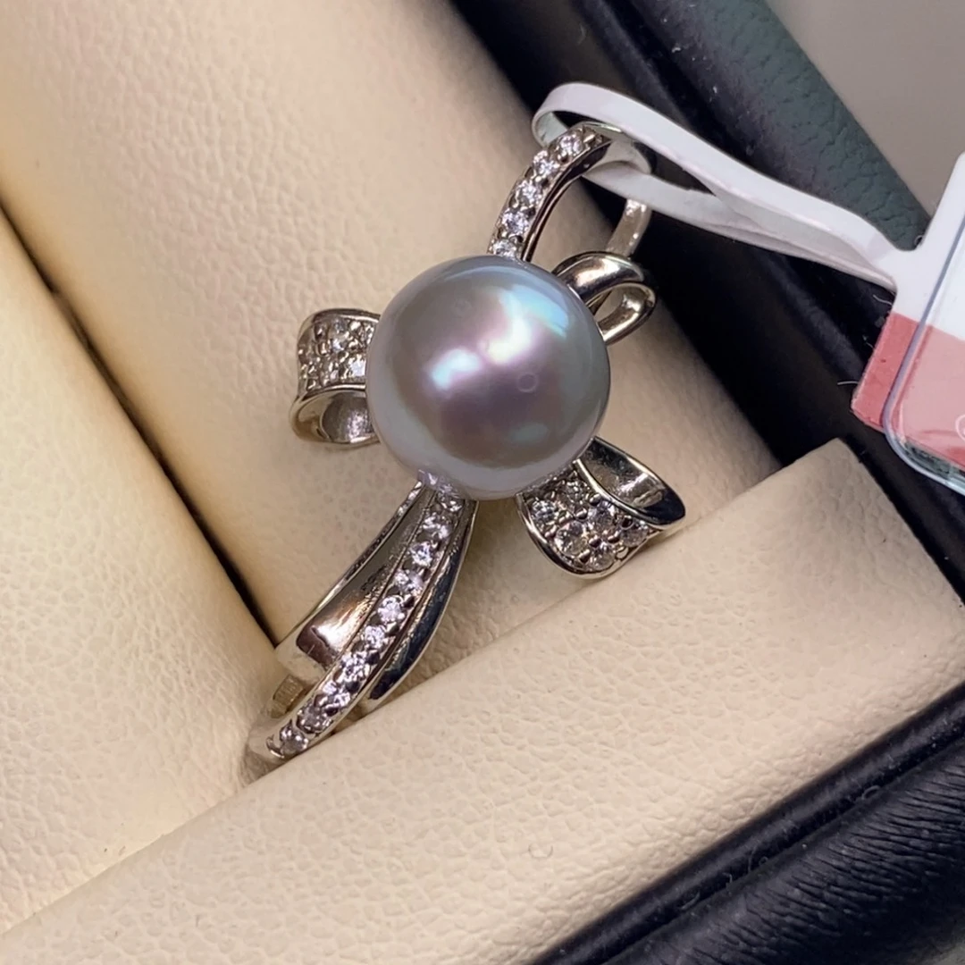 颈饰银S925镶嵌海水珍珠