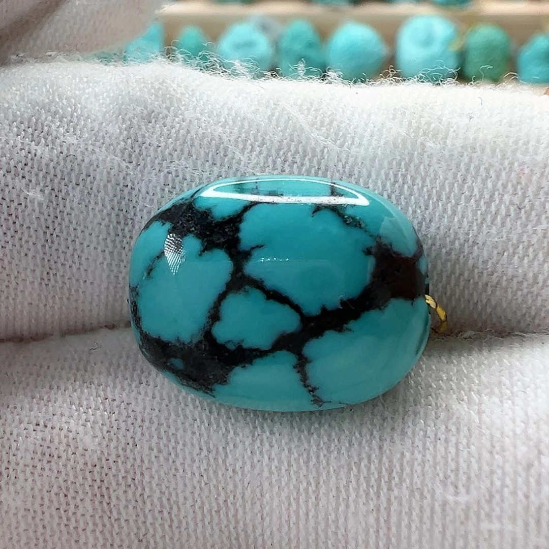 未镶嵌绿松石随形 12.6mm