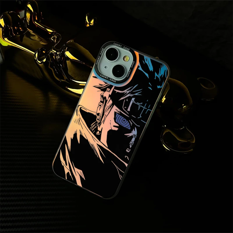 佩恩镭射渐变适用苹果16手机壳华为oppo荣耀vivoX200小米15一加13