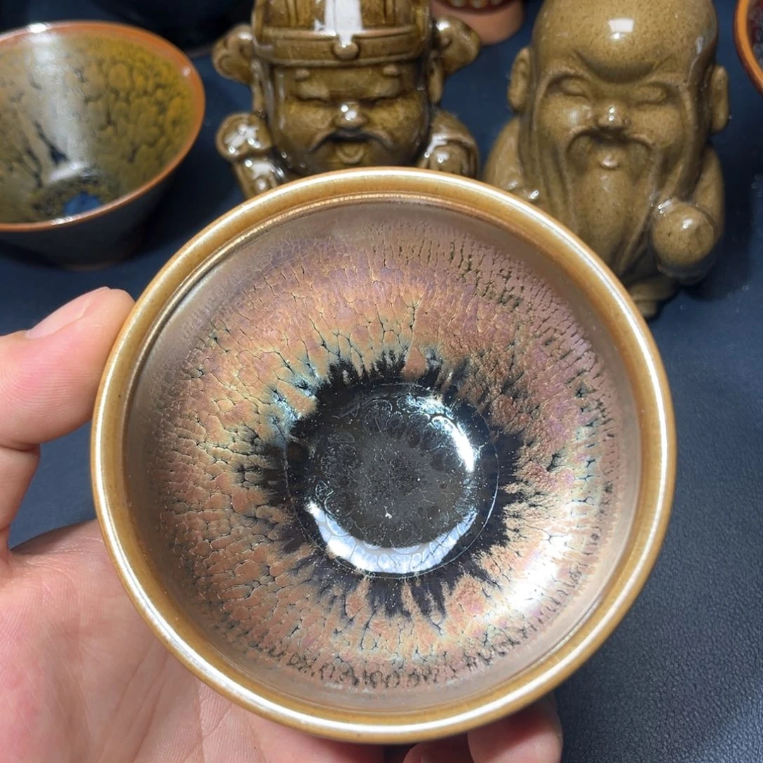 茶盏建盏手握泡茶主人杯