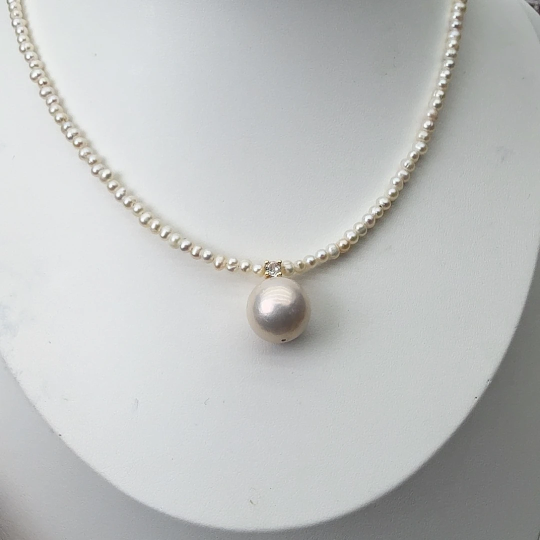 淡水珍珠颈饰未镶嵌