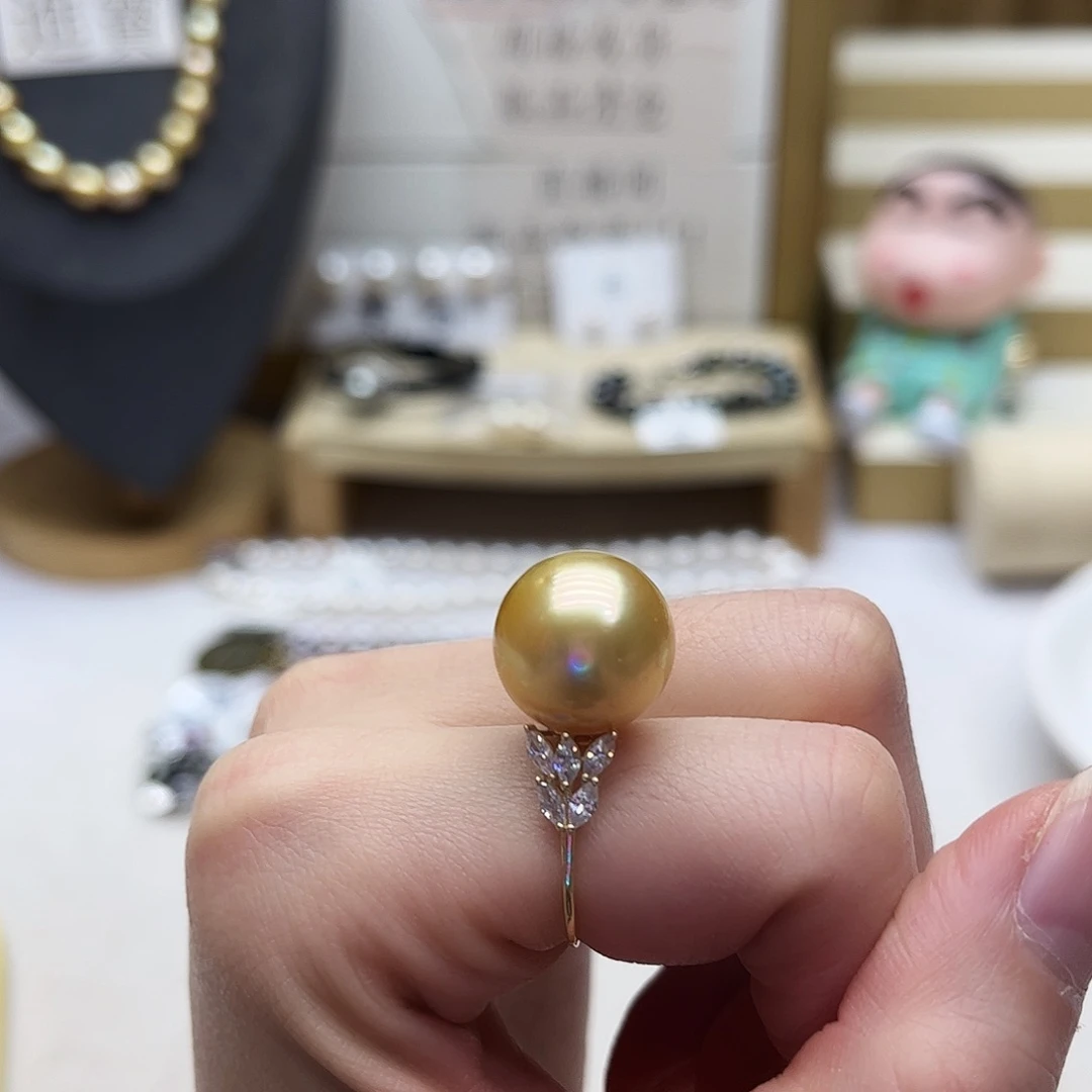 戒指未镶嵌海水珍珠