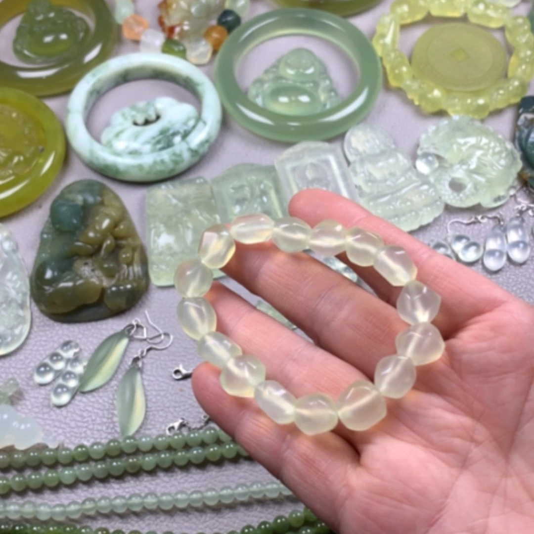 【闪购商品】未镶嵌蛇纹石玉2025新款岫玉