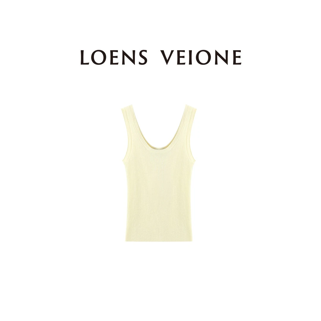 LOENS VEIONE/罗拉【鲲之梦境】夏季日常百搭针织背心25CVBI0067N