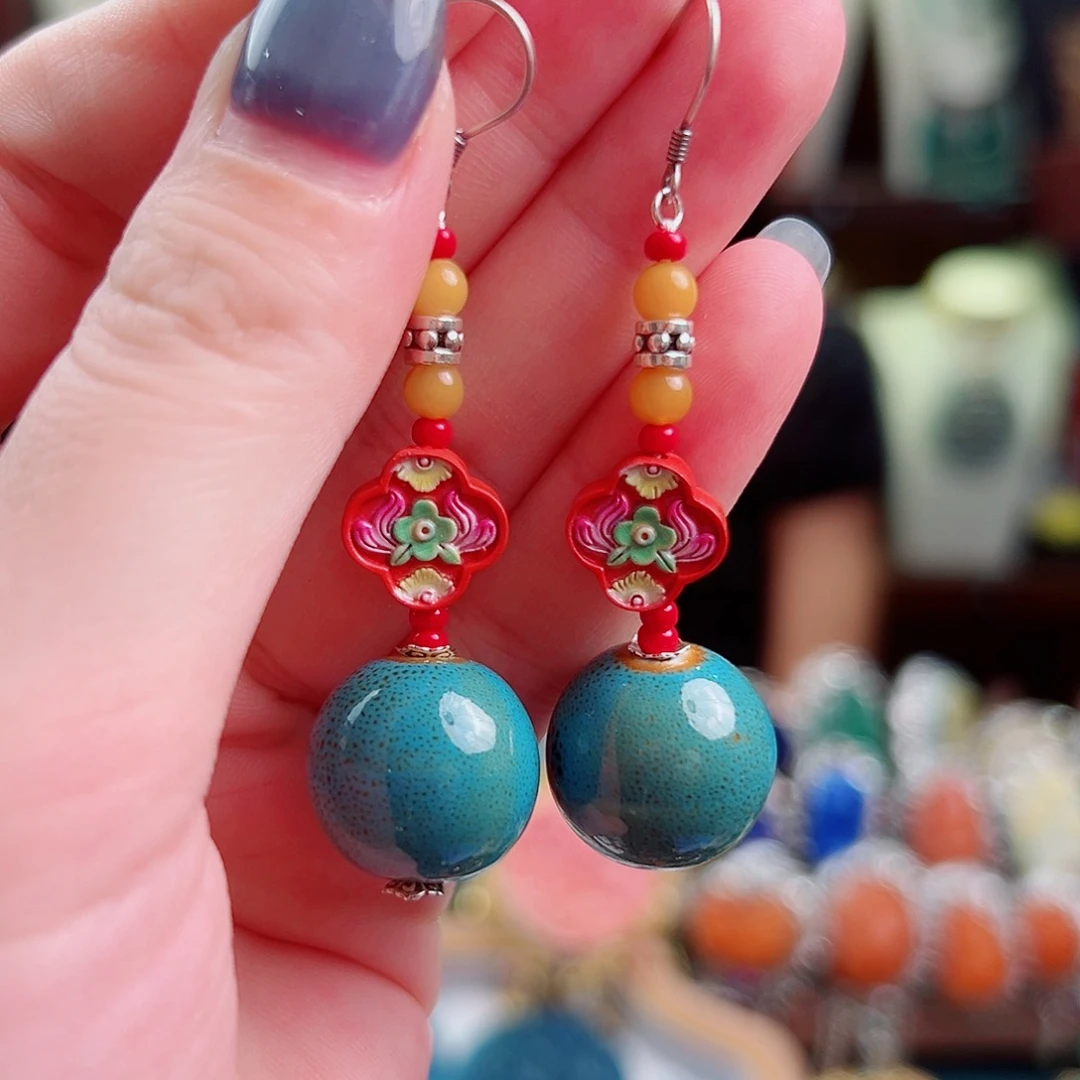 玛瑙/玉髓手链未镶嵌耳环