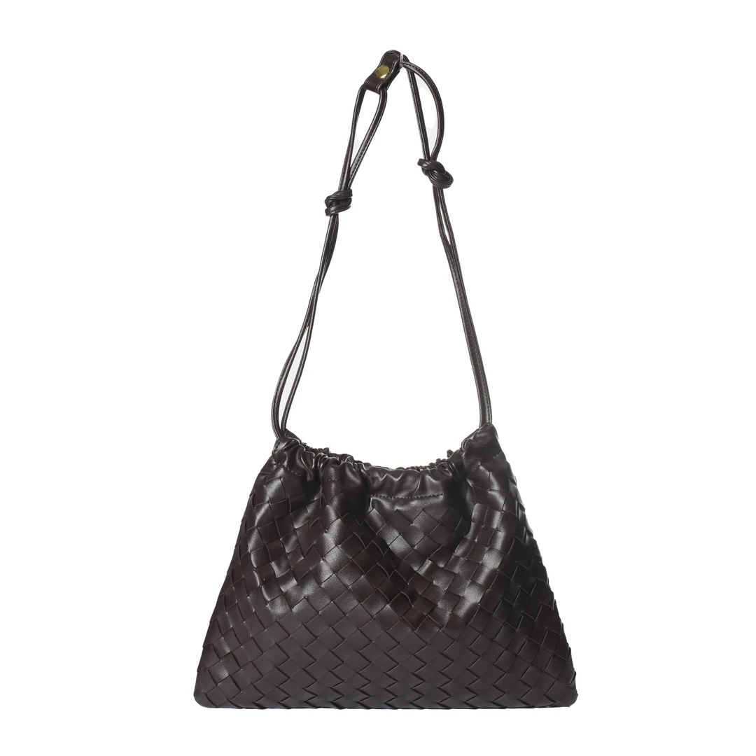 轻奢时尚简约风百搭女士新款单肩包BV2019-葡萄紫