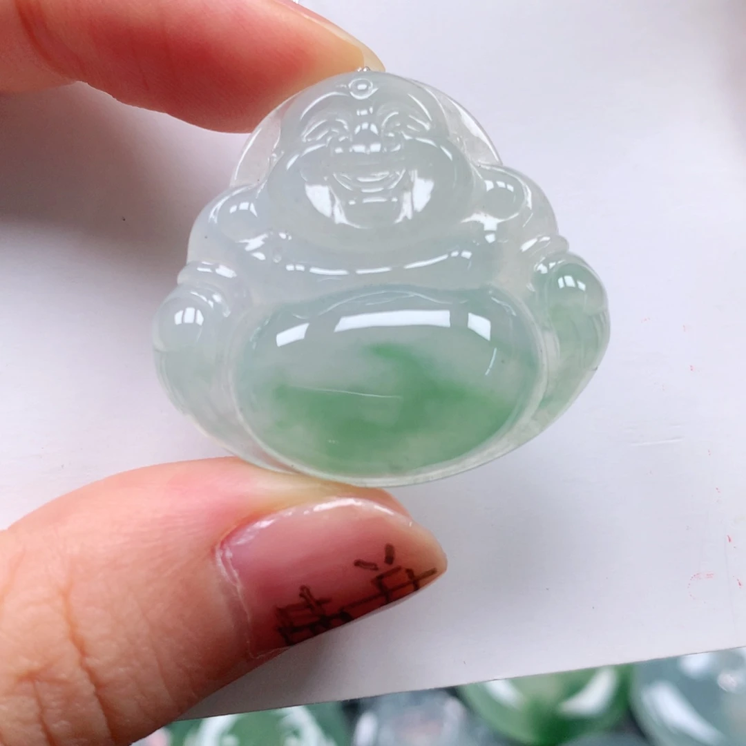 翡翠未镶嵌颈饰天然翡翠