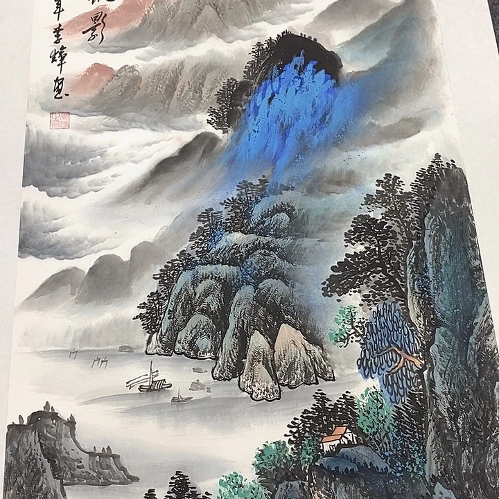 国画国画作品手绘