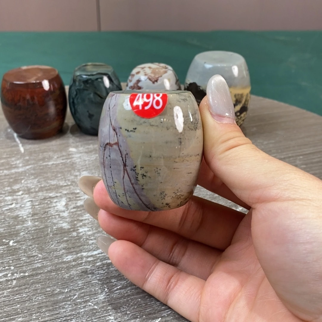 石材广西国画石草花石