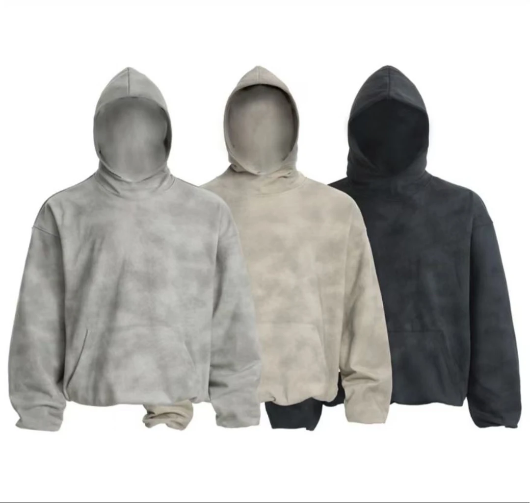 D5#某宝16x！25ss重磅美式潮牌做脏小众连帽卫衣复古宽松情侣帽衫