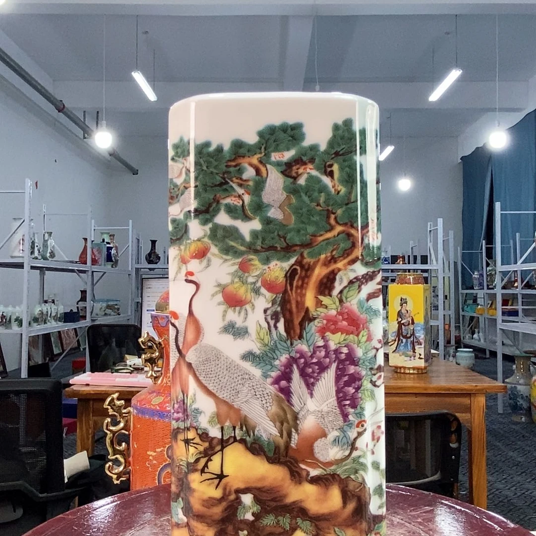 摆件景德镇花瓶陶瓷摆件