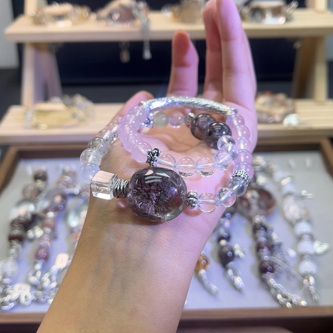 *****水晶手链合金手串