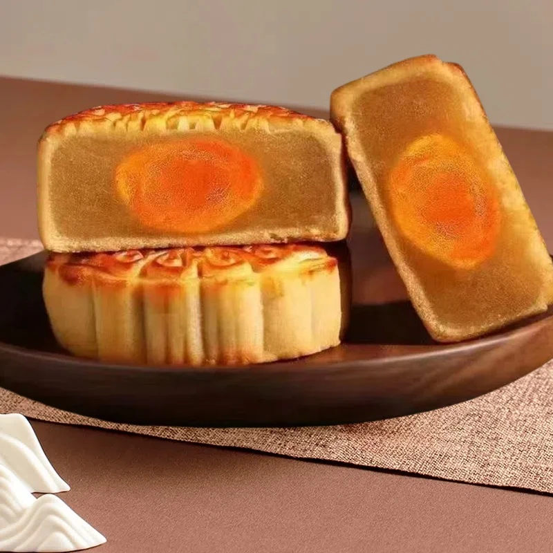 【中秋推荐】100g广式大月饼莲蓉蛋黄豆沙蛋黄中秋糕点点心批发