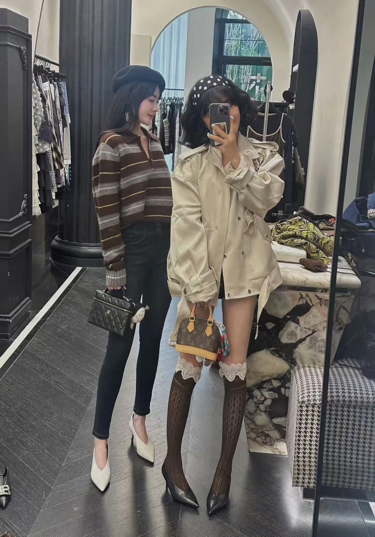 【NANA】早秋欧货高腰紧身百搭牛仔裤6909