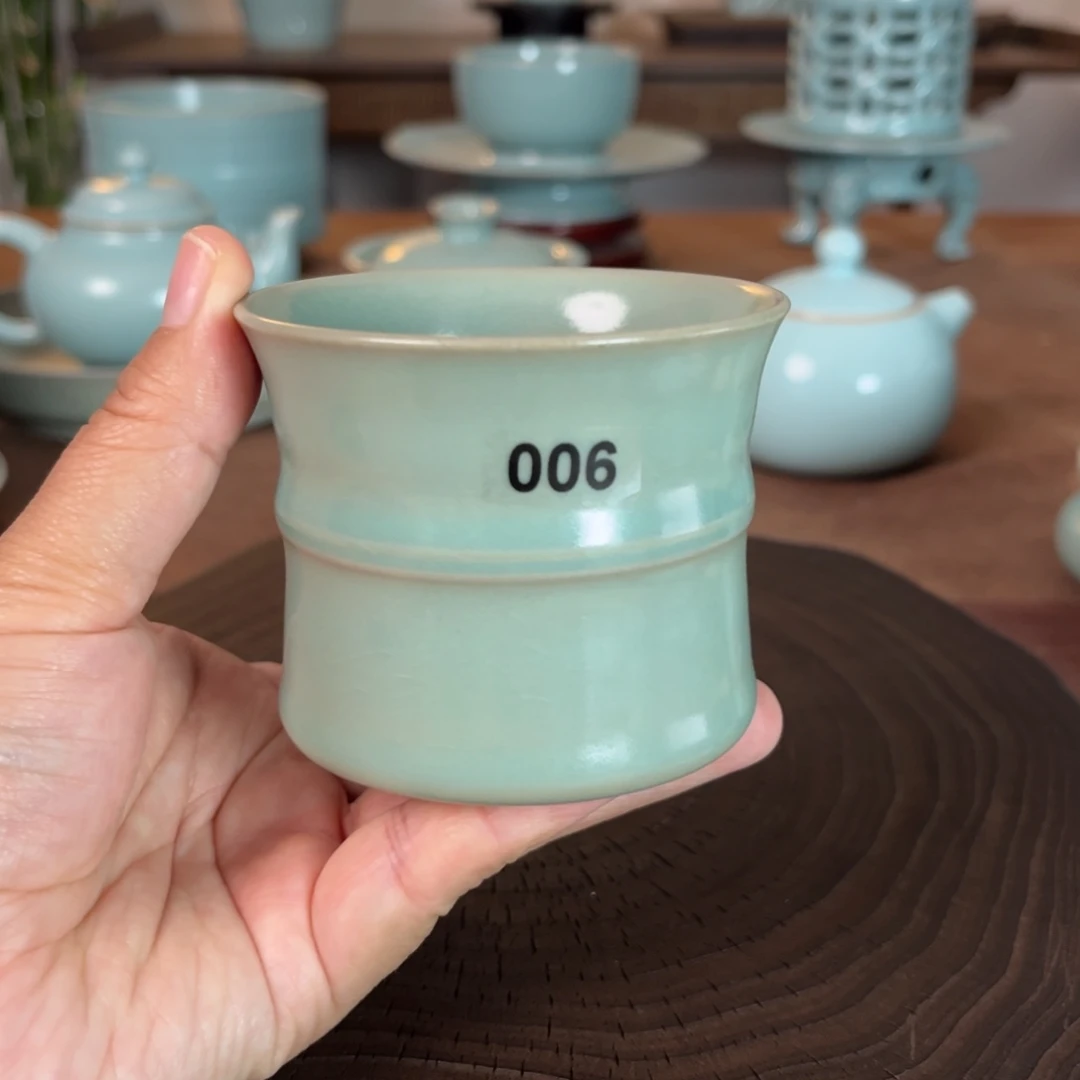 微瑕006原矿汝官窑作品