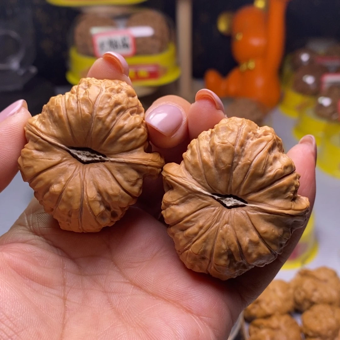把件文玩核桃016南瓜墩44尺全品