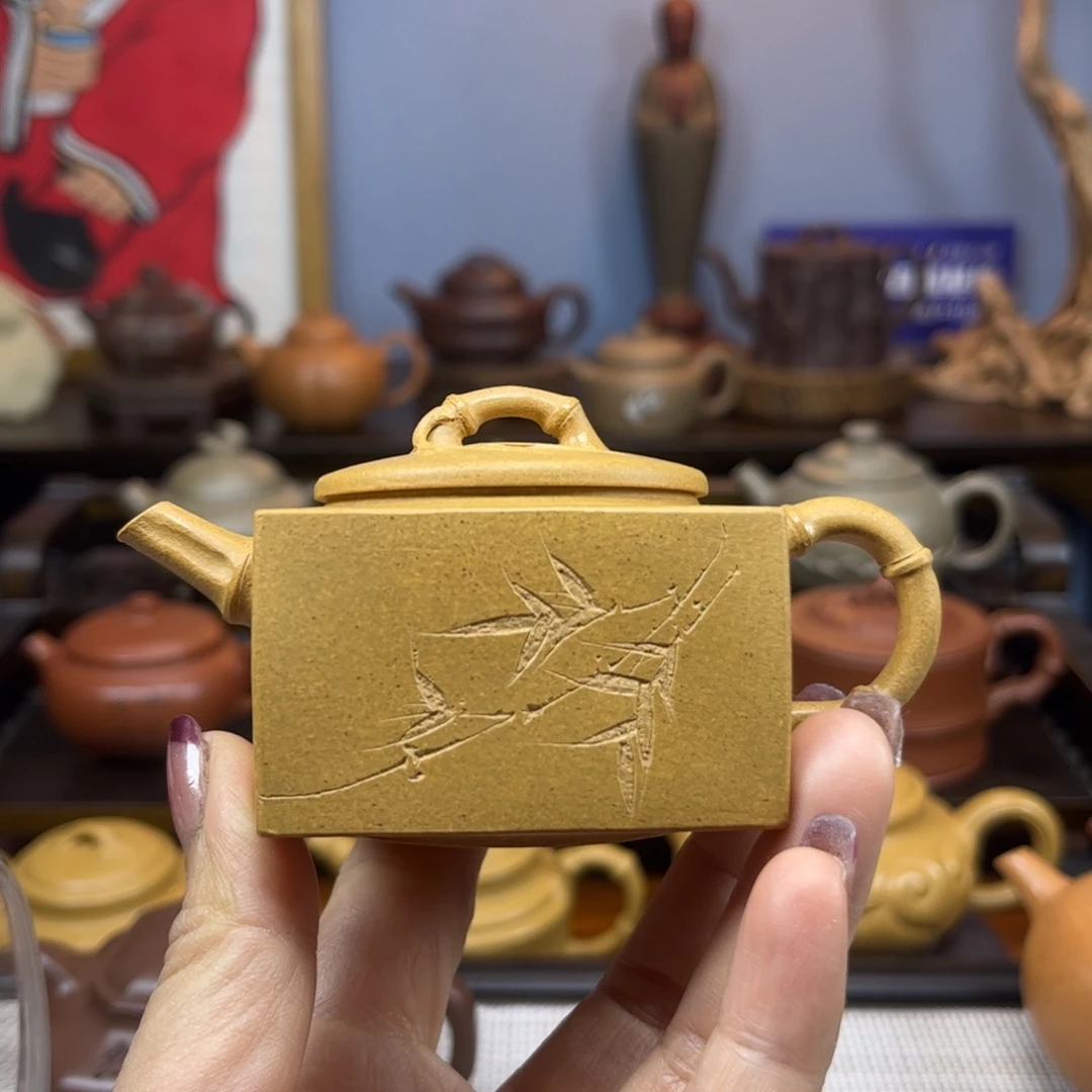 紫砂茶具半手工制作
