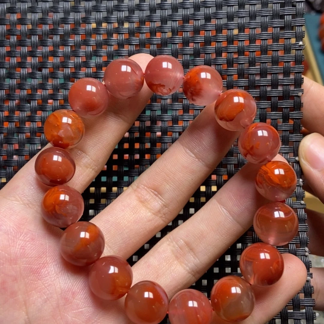 南红玛瑙未镶嵌手串12mm