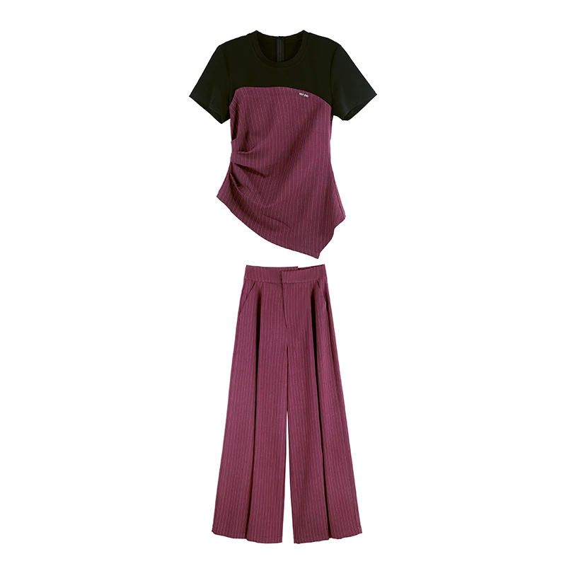 2025年夏季新款百搭优雅显瘦设计感套装SHBZX621218