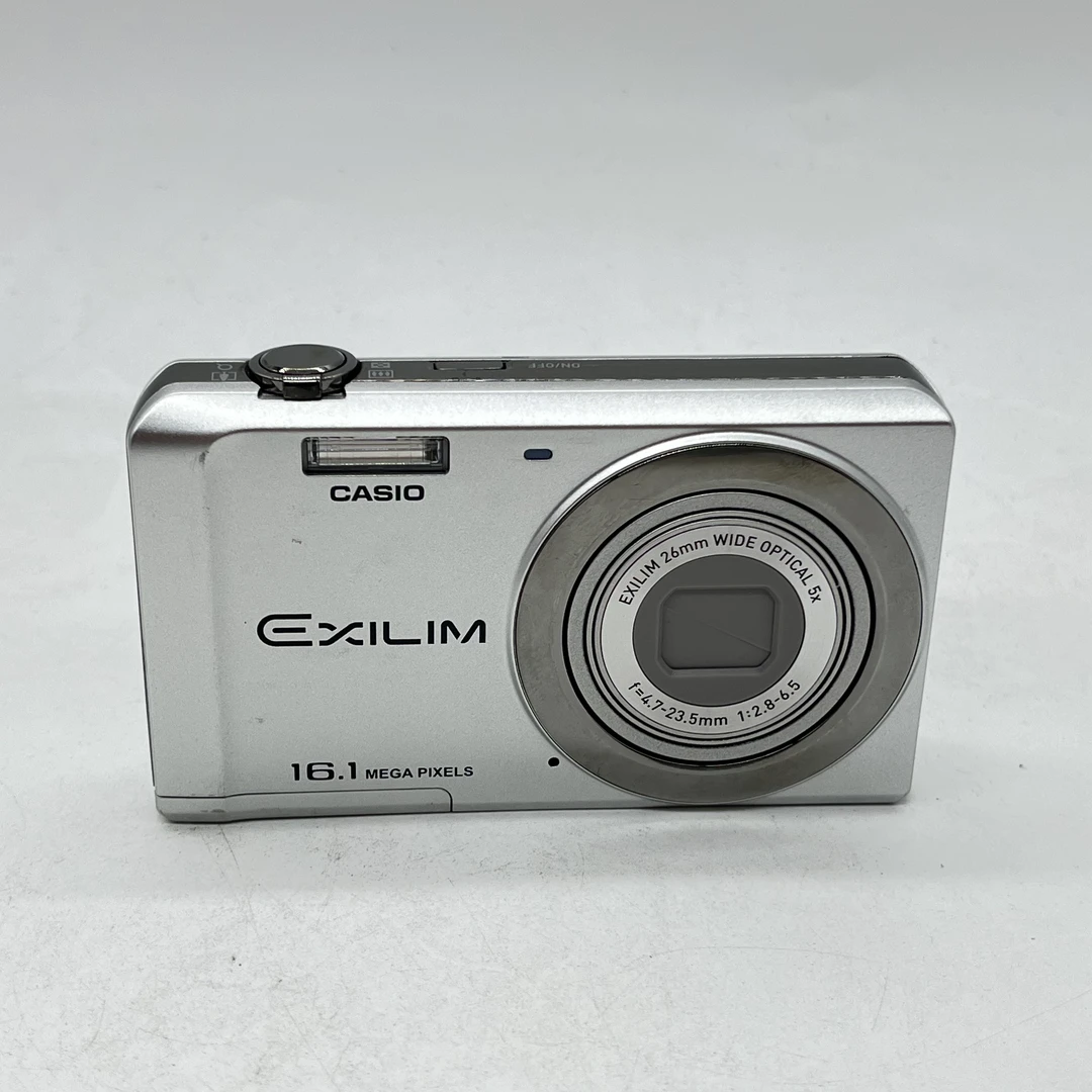 9新 Casio/卡西欧 Z28日版 冷白奶油肌二手相机 屏细微黑线不影响