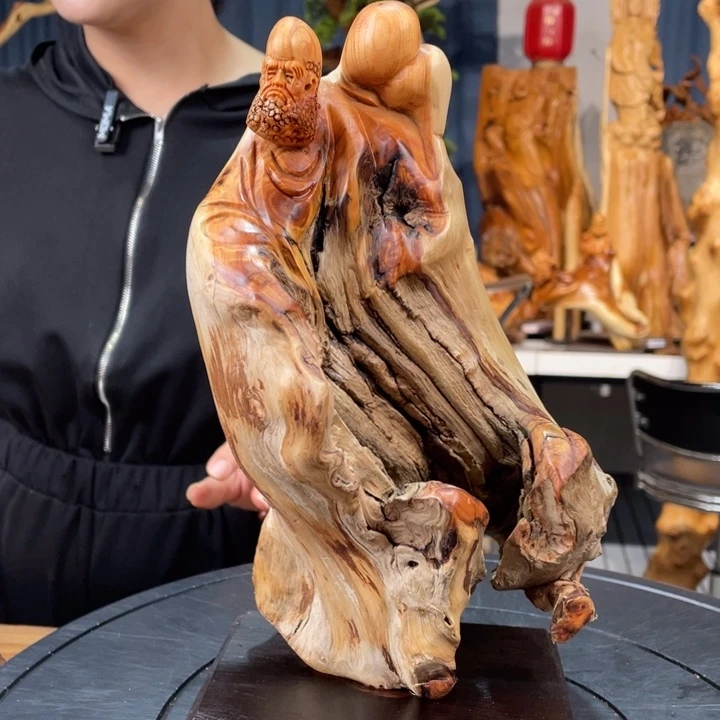 柏木（崖柏）随型摆件