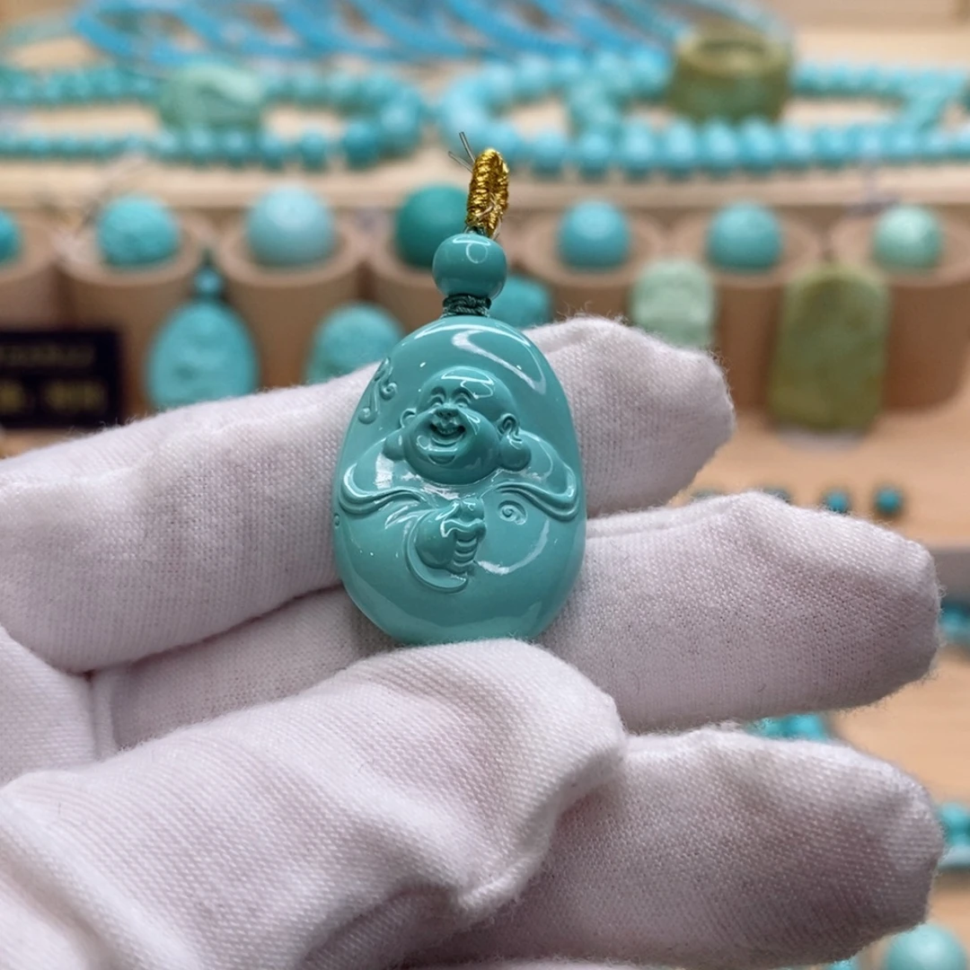 绿松石未镶嵌珠宝奇石