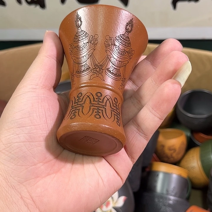 茶杯紫砂全手工紫砂主人杯