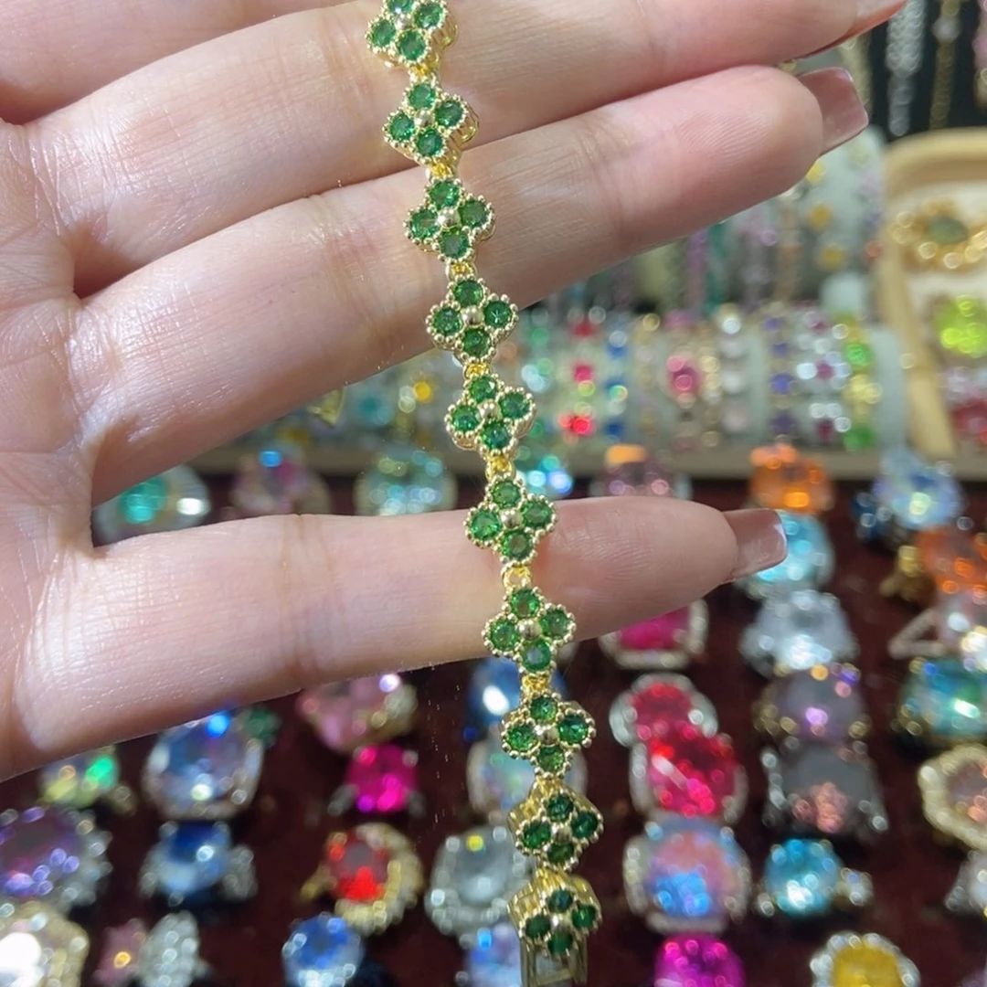 66锆石（处理）手链