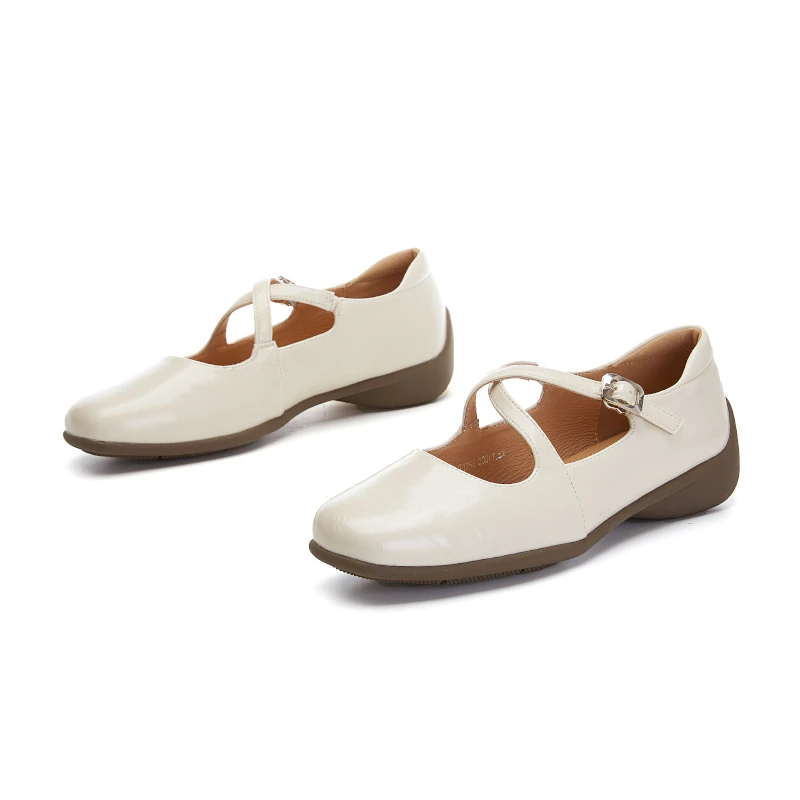 2025春季新款平底时装单鞋女休闲百搭小皮鞋潮流玛丽珍单鞋11752