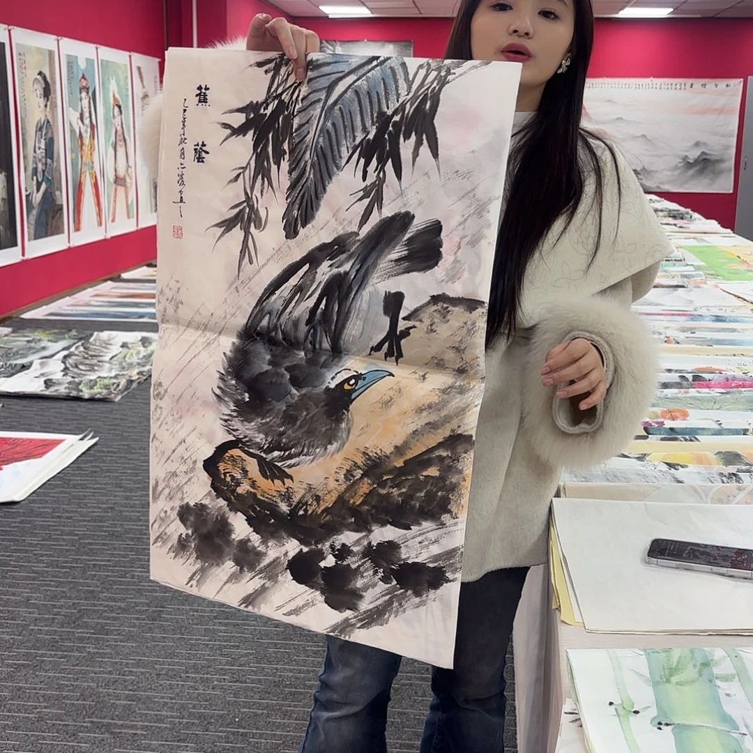 国画国画作品纯手绘