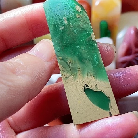 青田石四川绿四川绿