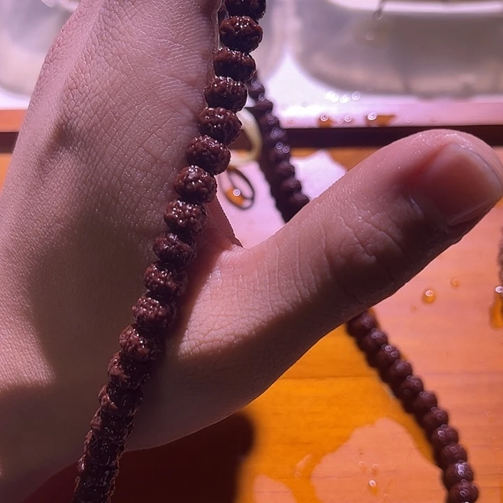 金刚菩提吊坠平头梅花108