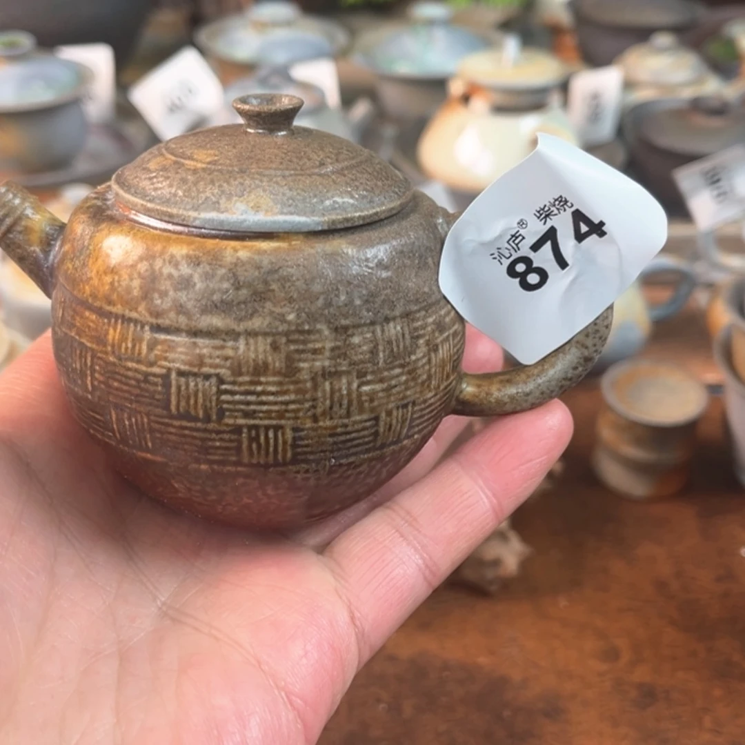 【闪购商品】沁庐柴窑古法柴烧手工茶具