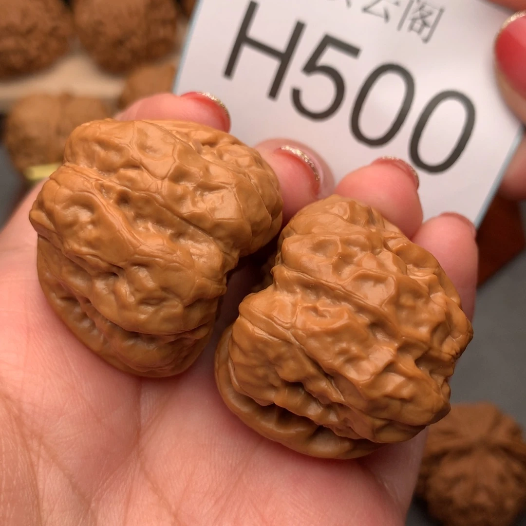 文玩核桃把件36+蛤蟆头