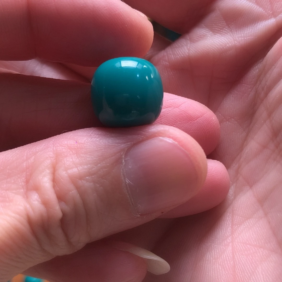 行***走琉璃/树脂/塑料类果冻色14mm老行