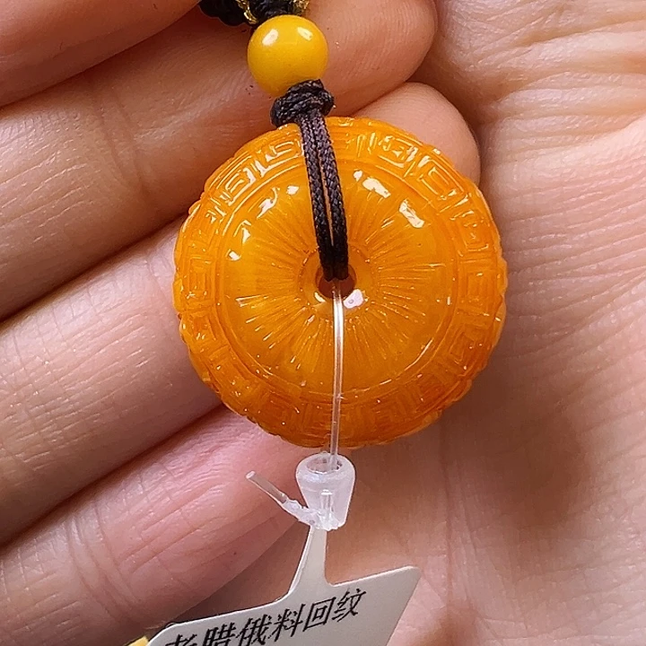 蜜蜡颈饰未镶嵌蜜蜡