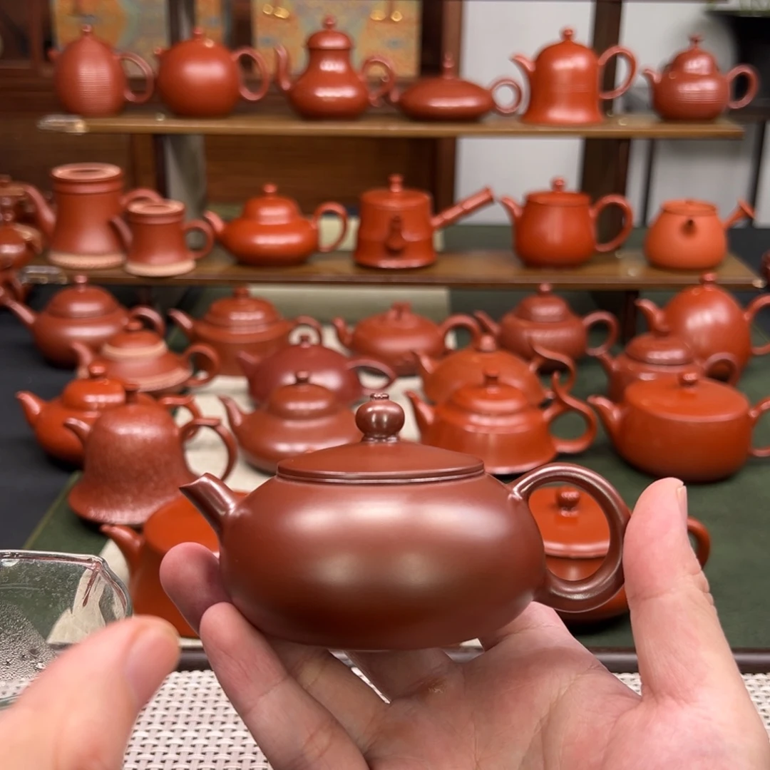 紫砂茶壶潮州手拉壶手拉壶