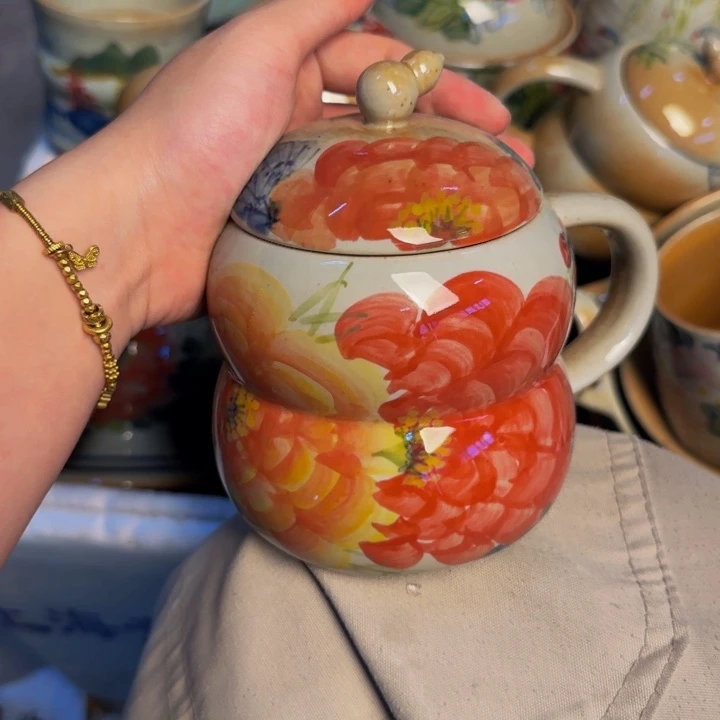 瓷片景德镇陶瓷手工手绘