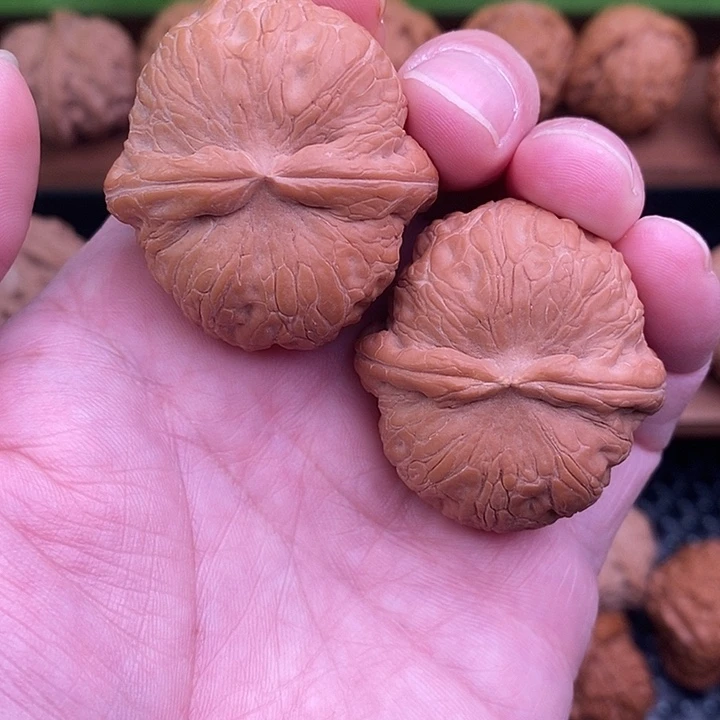 吊坠文玩核桃无修元宝