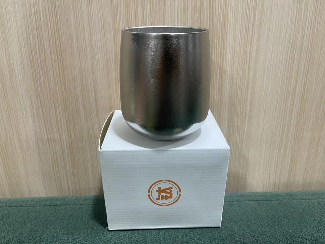 VVT新款内外纯钛蛋仔杯居家办公专用小清新简约