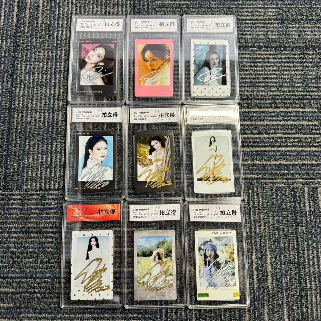 3寸正品吴*磊拍立得照片签名版