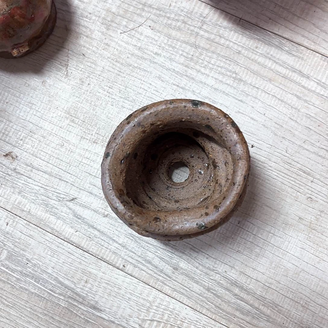 泥塑夏*古镇炻陶花盆