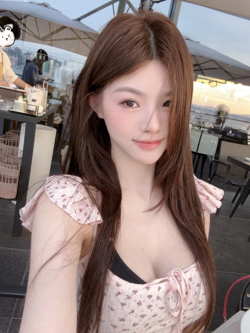fussyy7.19纯欲甜美碎花法式小飞袖裙子套装YF122